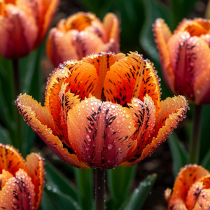 Тюльпан Литл Джем купить по цене от 199р. в интернет-магазине «Посадика» с доставкой почтой в в Мамоновое и по всей России – [изображение №1].