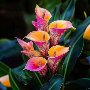 Калла Оникс купить по цене от 450р. в интернет-магазине «Посадика» с доставкой почтой в в Мамоновое и по всей России – [изображение №1].